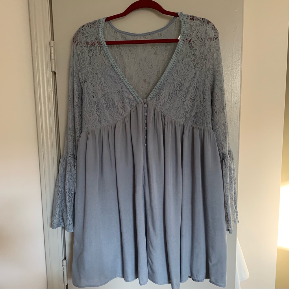 Boutique Dress- light blue!